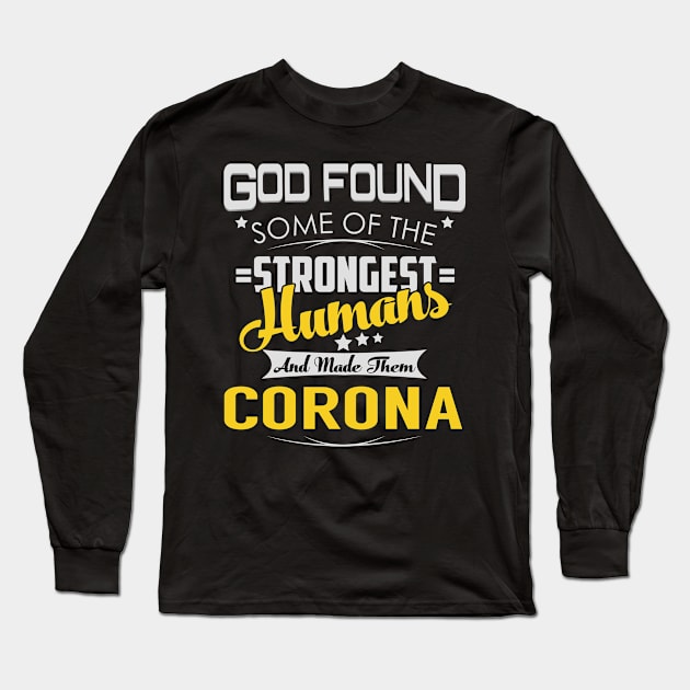 CORONA Long Sleeve T-Shirt by Lotusg